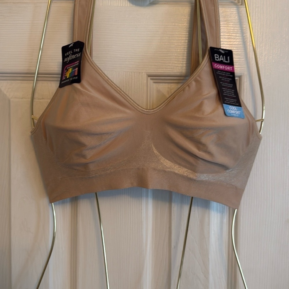 Bali Women's Cool Comfort Fabric Bra - Tan#554
